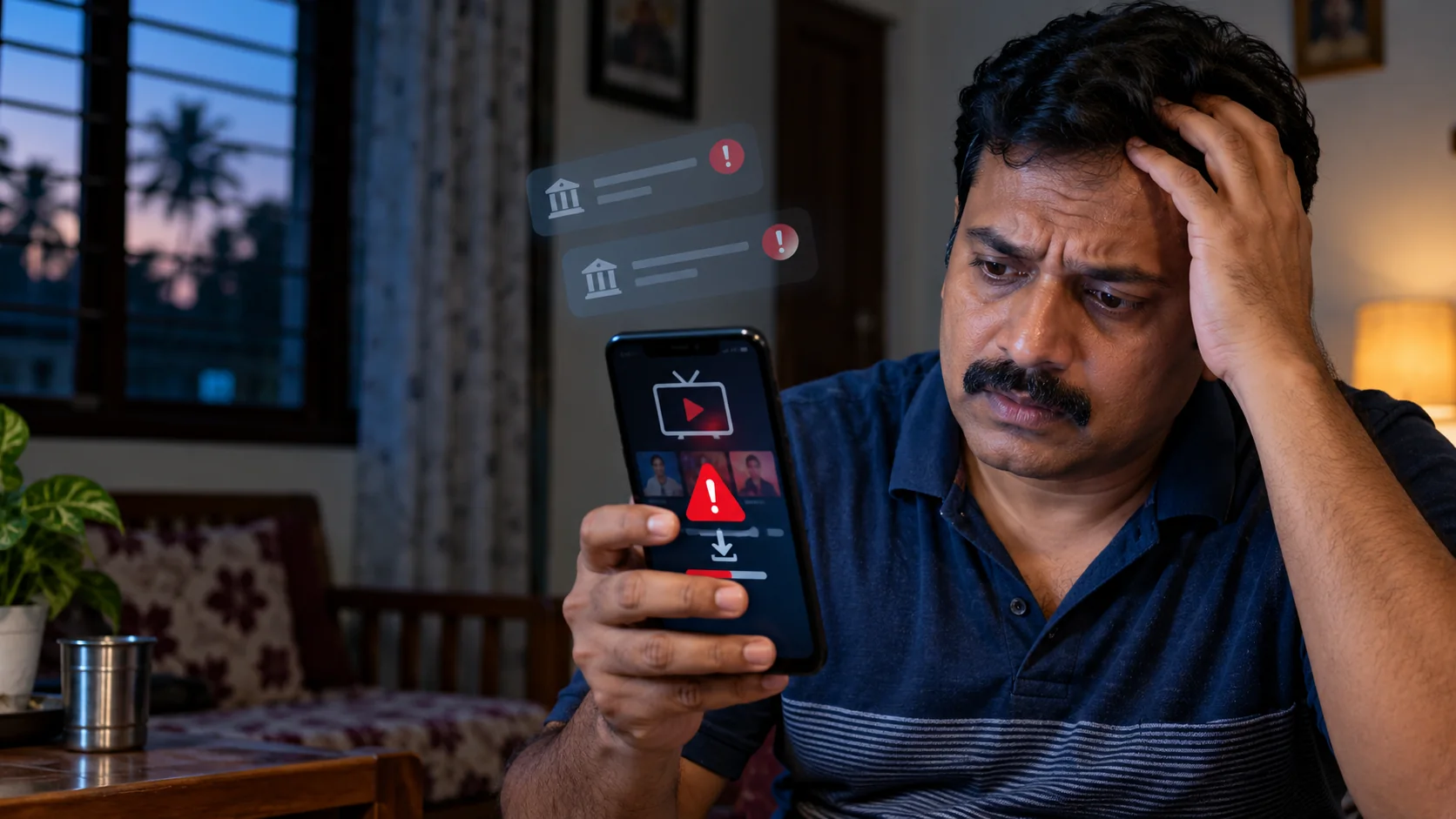 Free TV App Scam Mangaluru ಕುರಿತು ಸೈಬರ್ ವಂಚನೆ ಎಚ್ಚರಿಕೆ ಚಿತ್ರ
