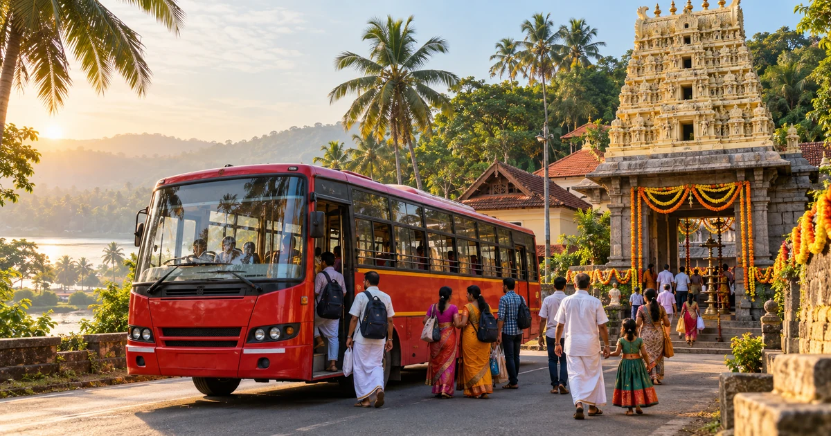 ಉಡುಪಿಯಿಂದ KSRTC Dasara Temple Tour ವಿಶೇಷ ಬಸ್ ಮತ್ತು ಕರ್ನಾಟಕ ದೇವಾಲಯ