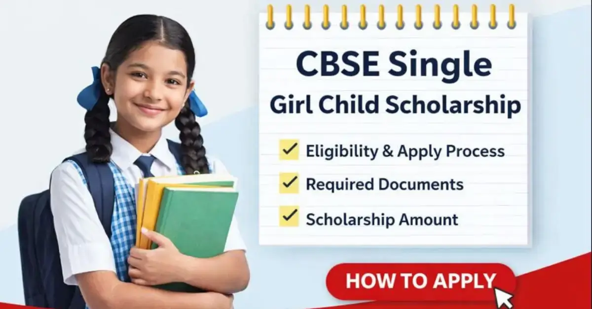 CBSE Single Girl Child Scholarship
