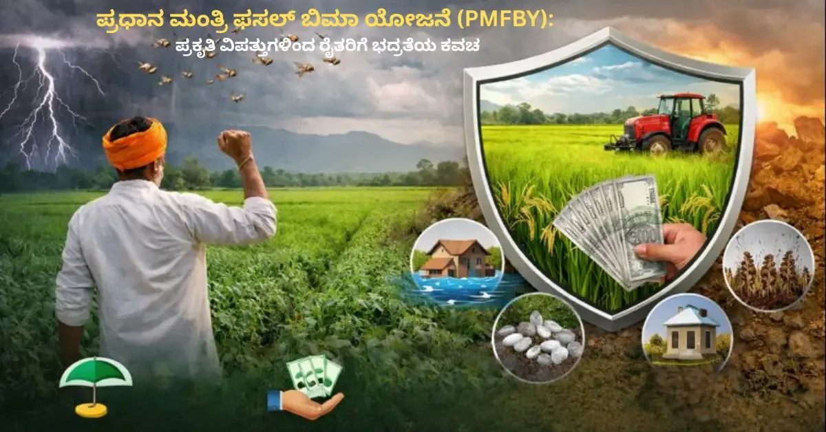 ಪ್ರಧಾನ ಮಂತ್ರಿ ಫಸಲ್ ಬಿಮಾ ಯೋಜನೆ